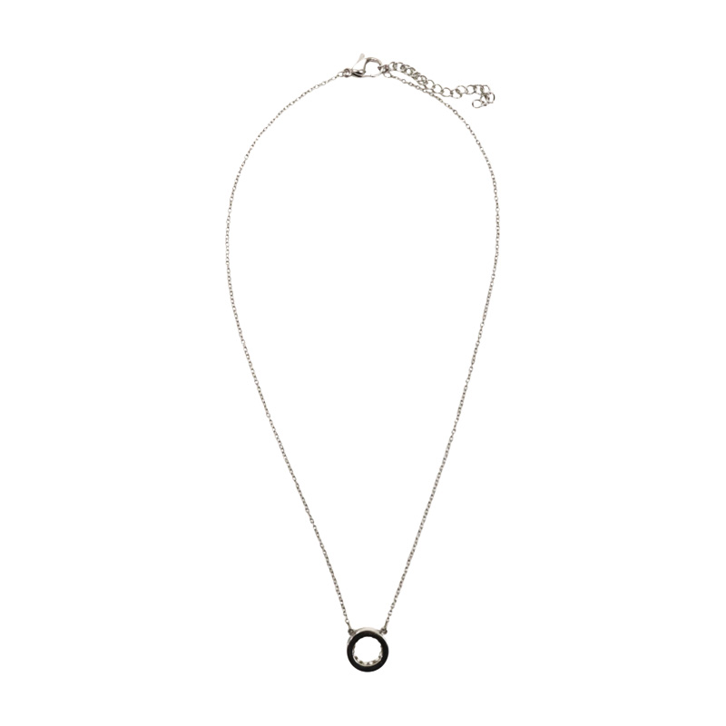Stainless Steel Circle Necklace - Le Forge